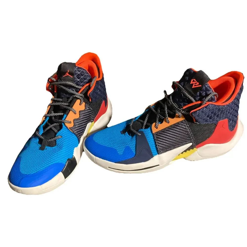 Air Jordan Why Not Zer0.2 Size 13 Future History Multicolor Westbrook A06219-900